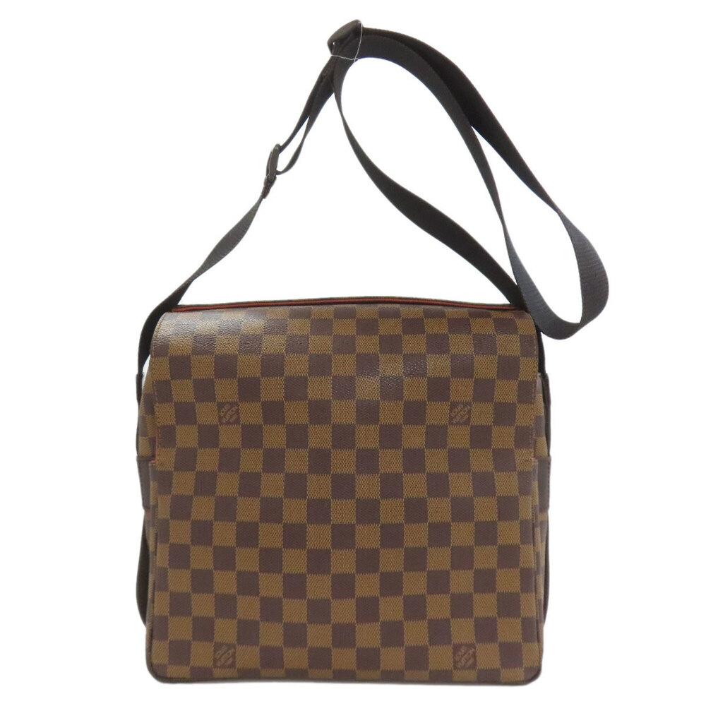 LOUIS VUITTON Authentic Brown Damier Canvas Shoulder Bag